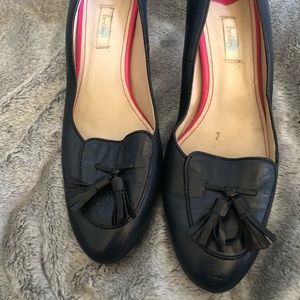Real leather Boden heels size 8
